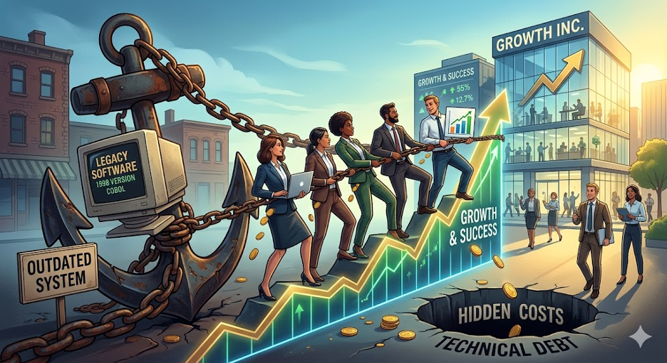 The Hidden Cost of Outdated Software in Growing Companies